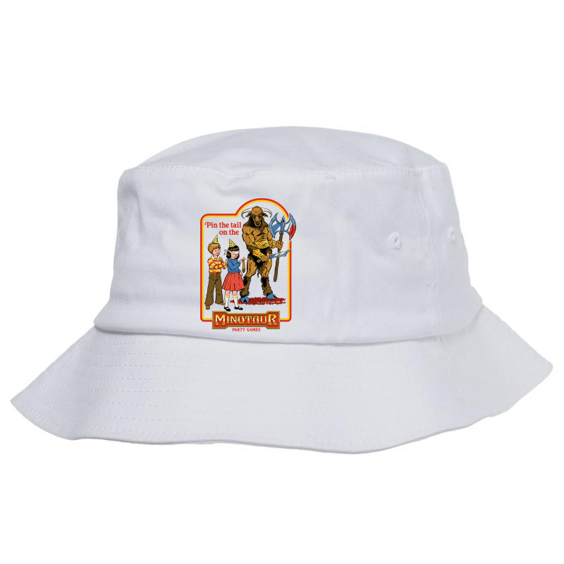 Pin The Tail On The Minotaur Bucket Hat | Artistshot