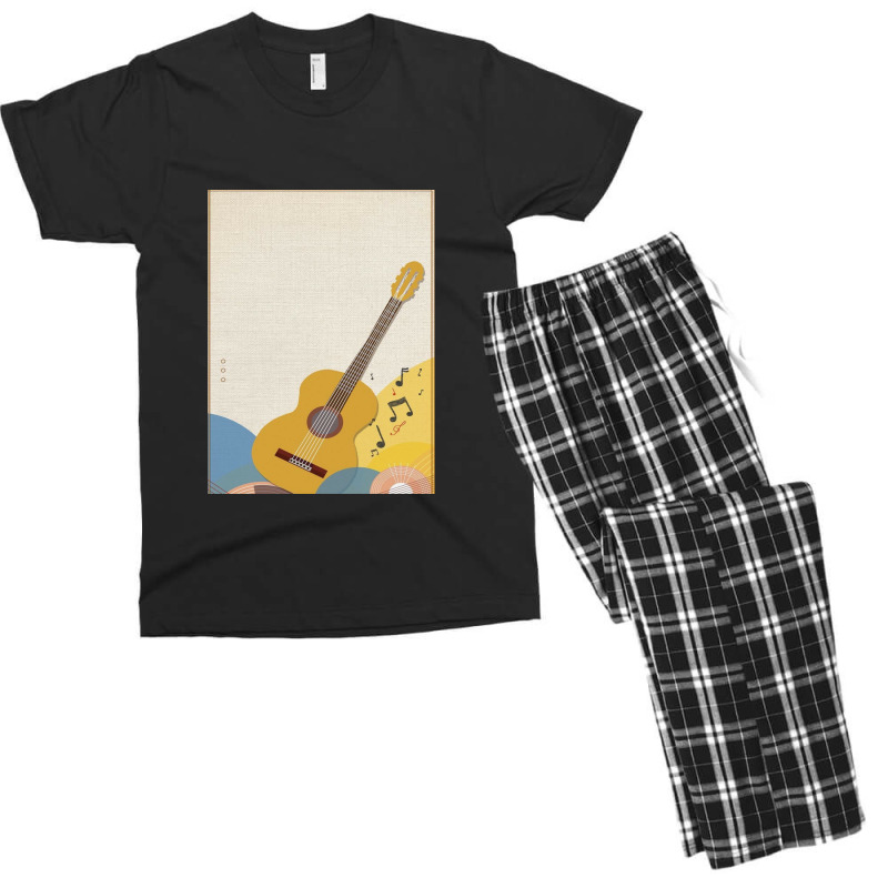 Guitar Performance Vector 1 Men's T-shirt Pajama Set | Artistshot