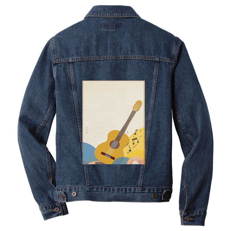 Guitar Performance Vector 1 Men Denim Jacket | Artistshot