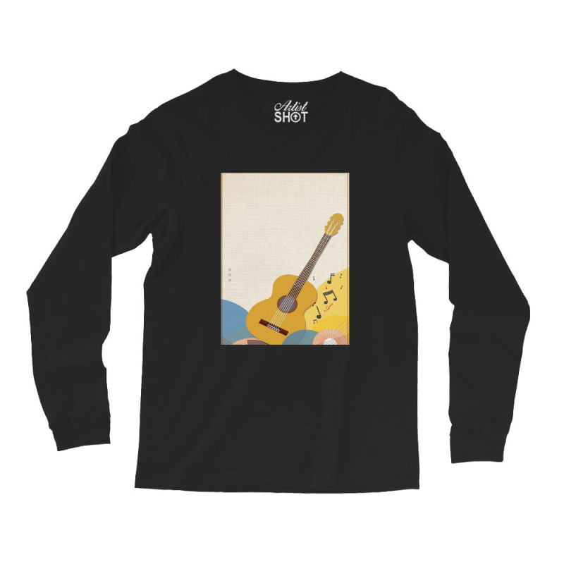 Guitar Performance Vector 1 Long Sleeve Shirts | Artistshot