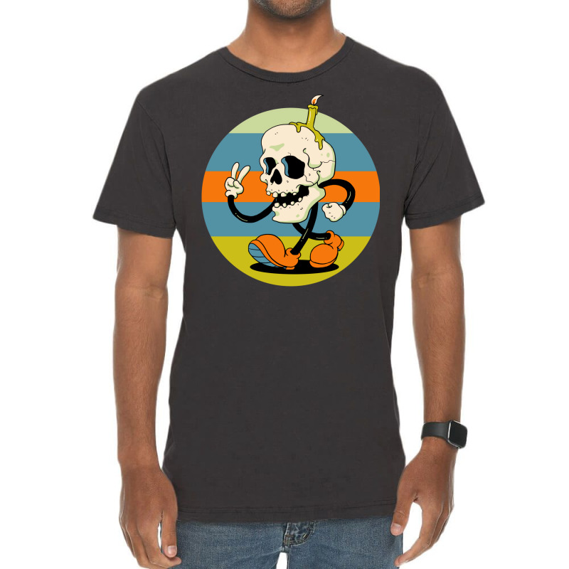 Skull Boy Vintage T-shirt | Artistshot