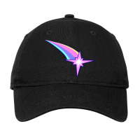 Rainbow Eight Pointed Star Adjustable Cap | Artistshot