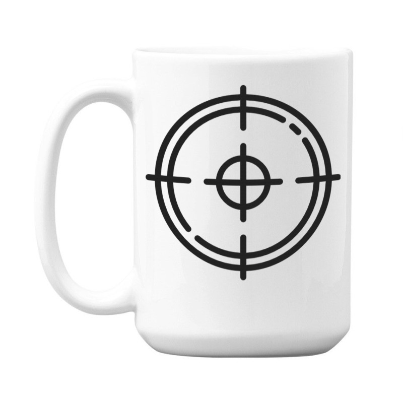 Target Shooting Hippie 15 Oz Coffee Mug | Artistshot