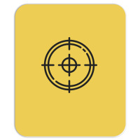 Target Shooting Hippie Mousepad | Artistshot