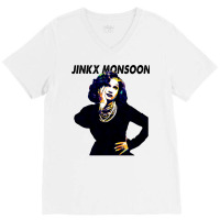 Jinkx Monsoon Retro V-neck Tee | Artistshot