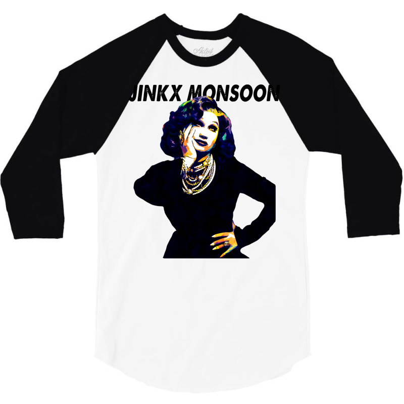 Jinkx Monsoon Retro 3/4 Sleeve Shirt by muronialgabak | Artistshot