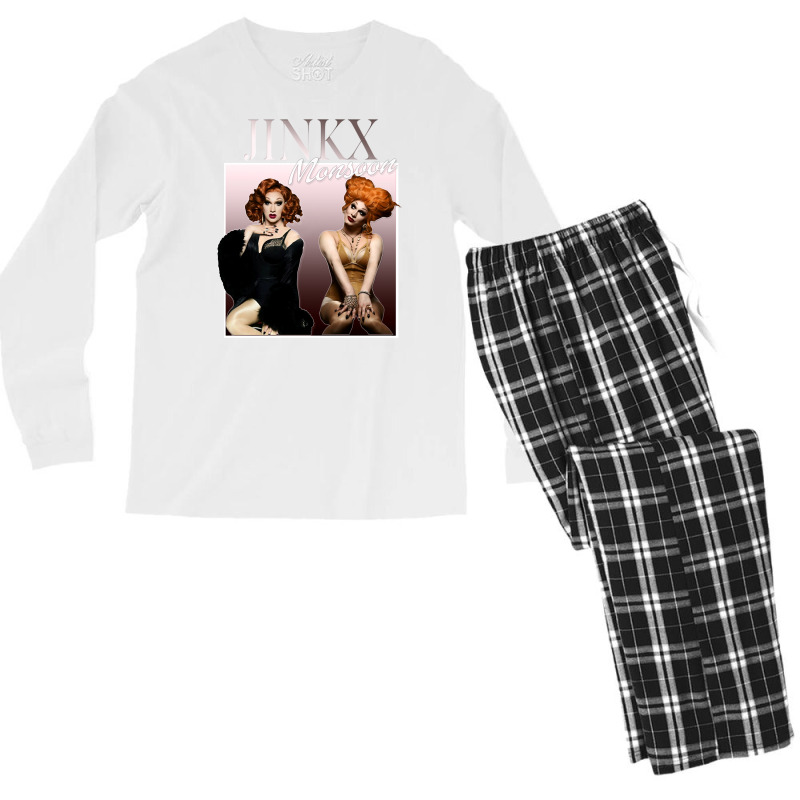 Jinkx Monsoon Rupaul's Drag Race 90's Throwback Tee Men's Long Sleeve Pajama Set by muronialgabak | Artistshot