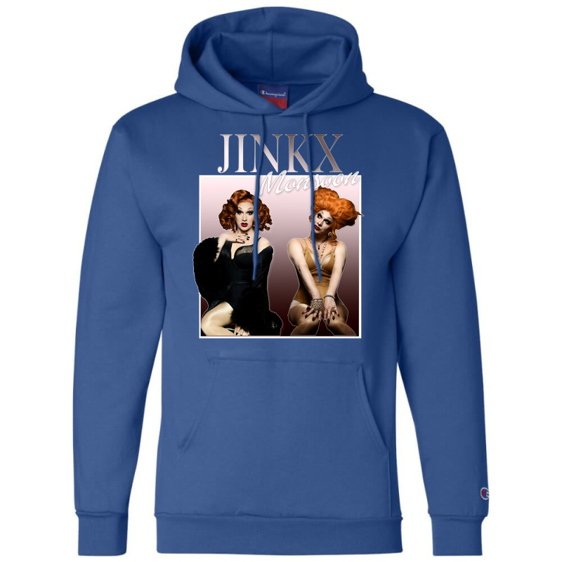 Jinkx Monsoon Rupaul's Drag Race 90's Throwback Tee Champion Hoodie by muronialgabak | Artistshot