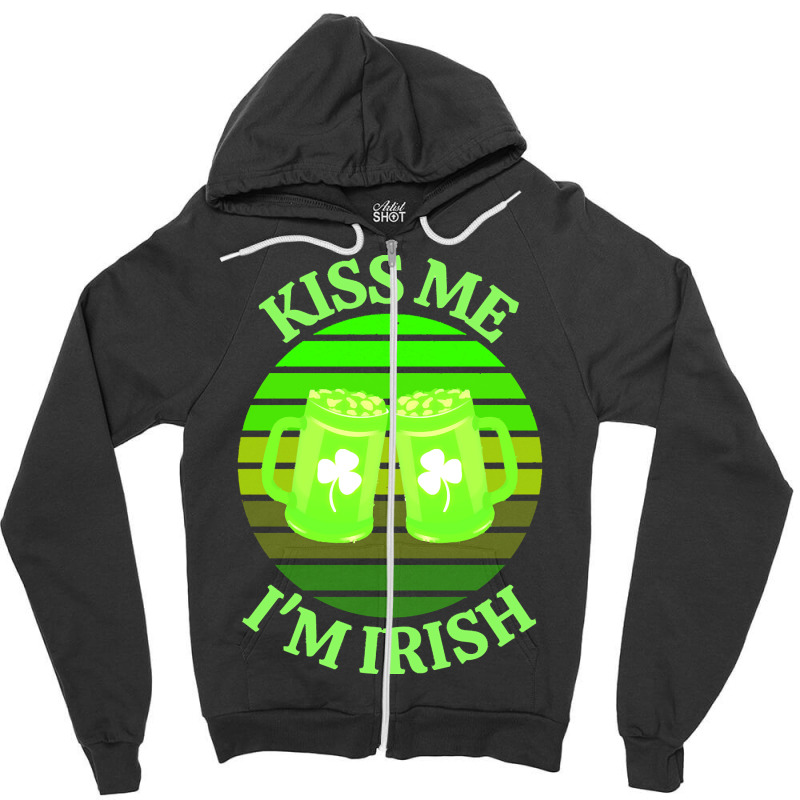 Keep Calm Im Irish T  Shirtkeep Calm I’m Irish T  Shirt (3) Zipper Hoodie | Artistshot