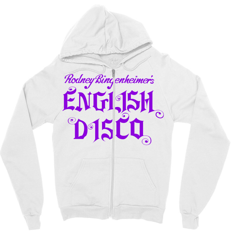 Bingenheimer's English Disco Zipper Hoodie by dodeyeidenc | Artistshot