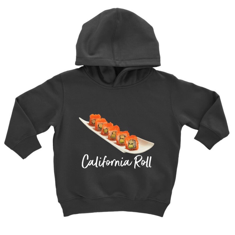 California Roll Sushi Rice Asian Food Japanese Cuisine Kawai Toddler Hoodie by thanhtran | Artistshot