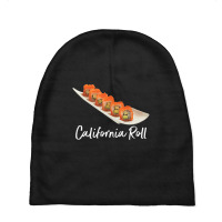 California Roll Sushi Rice Asian Food Japanese Cuisine Kawai Baby Beanies | Artistshot