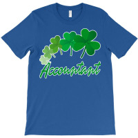 Irish Shamrocks Accountant St Patricks Day Gift Funny T-shirt | Artistshot