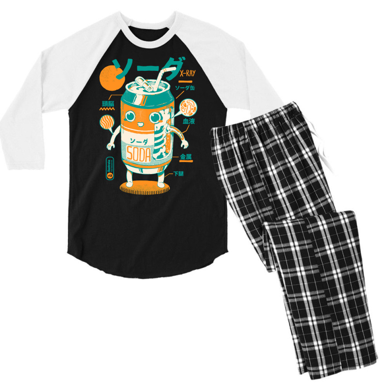 Soda Can X Ray Men's 3/4 Sleeve Pajama Set | Artistshot