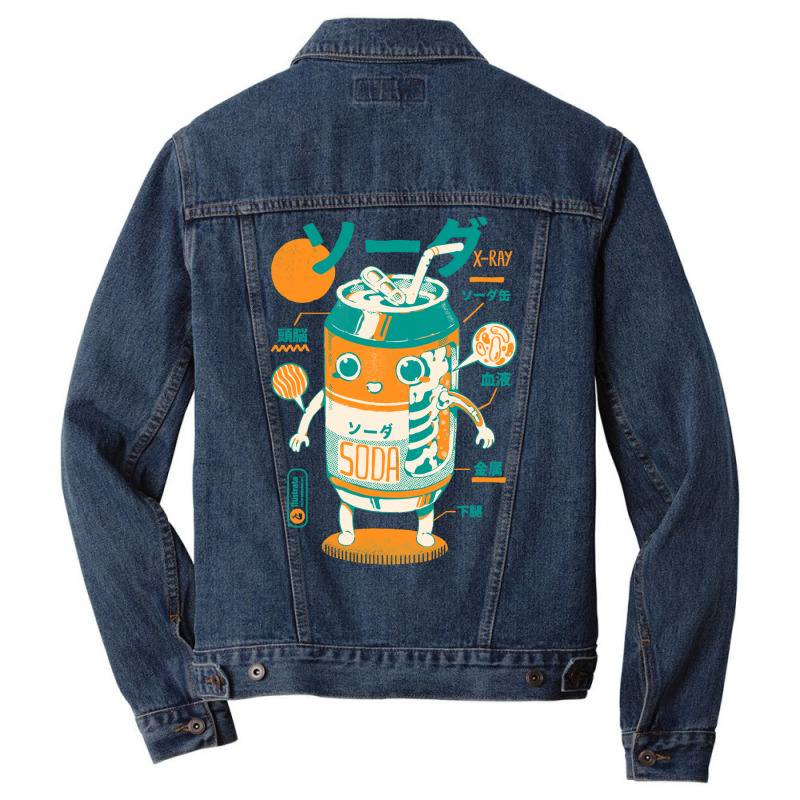 Soda Can X Ray Men Denim Jacket | Artistshot