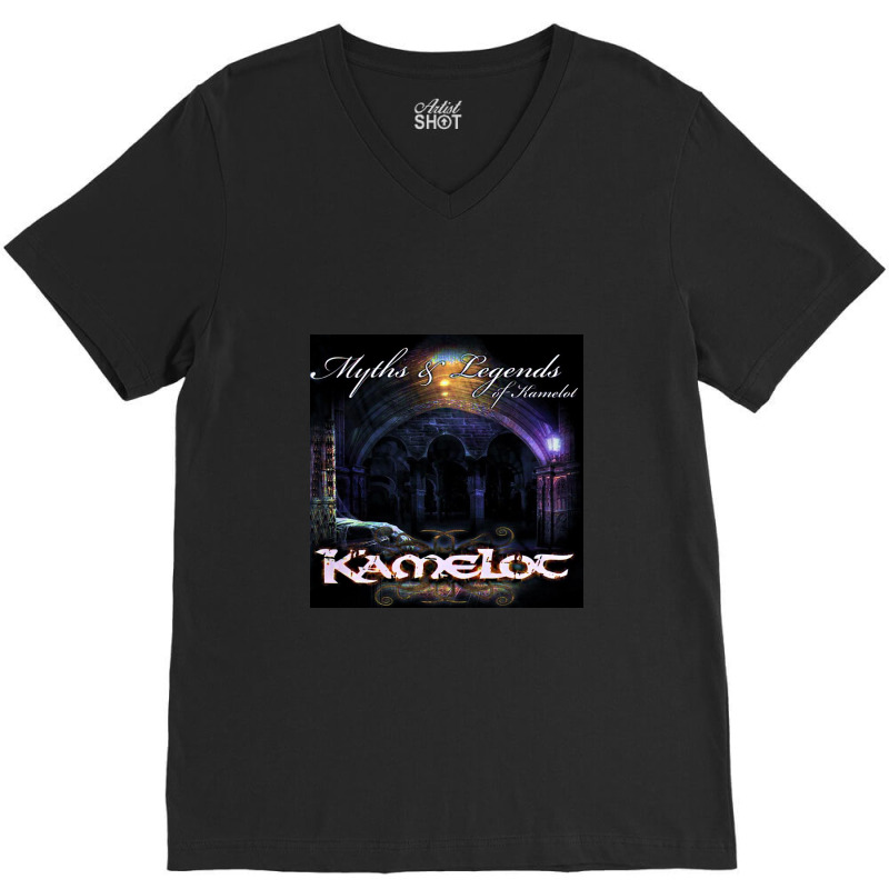 Kamelot V-Neck Tee by kamuro870707 | Artistshot