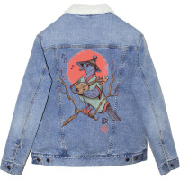 Song Bird Unisex Sherpa-lined Denim Jacket | Artistshot