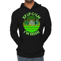 Keep Calm Im Irish T  Shirtkeep Calm I’m Irish T  Shirt (7) Lightweight Hoodie | Artistshot