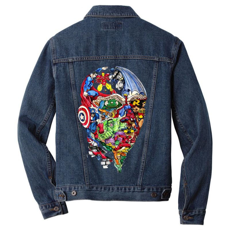 Heroic Mind Men Denim Jacket | Artistshot