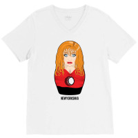 Death Becomes Her   Goldie Hawn Doll V-neck Tee | Artistshot