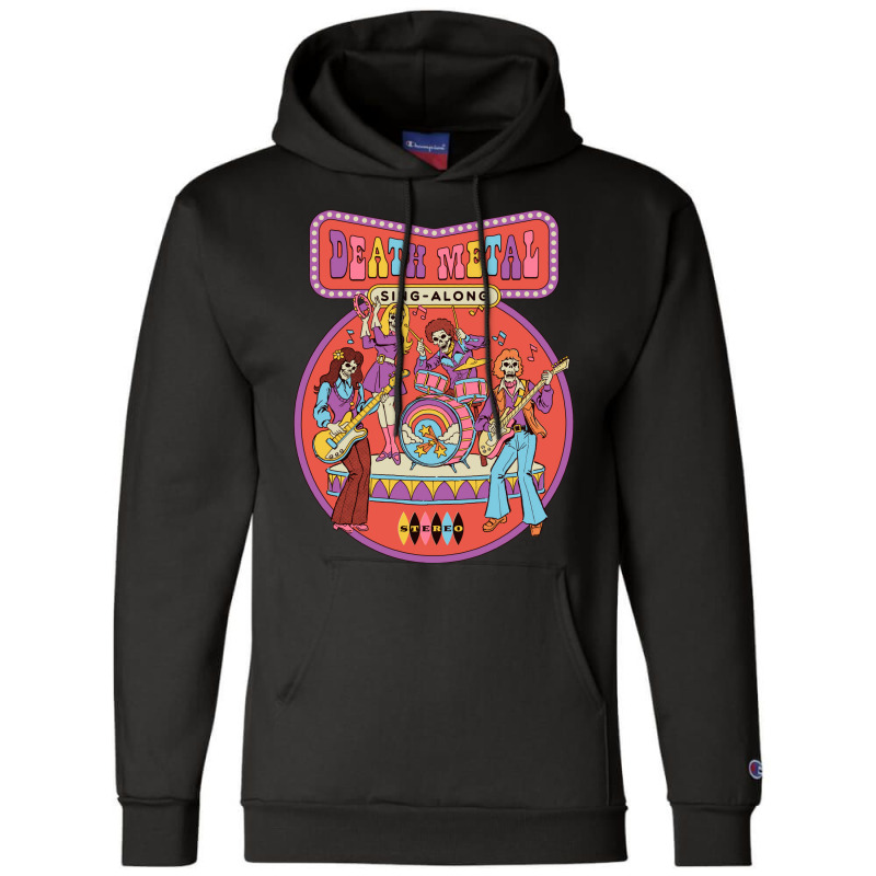 Death Metal Sing Along Champion Hoodie | Artistshot