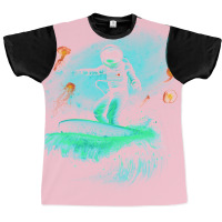 Space Surfer Graphic T-shirt | Artistshot