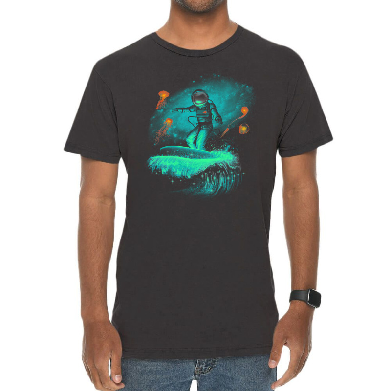 Space Surfer Vintage T-shirt | Artistshot