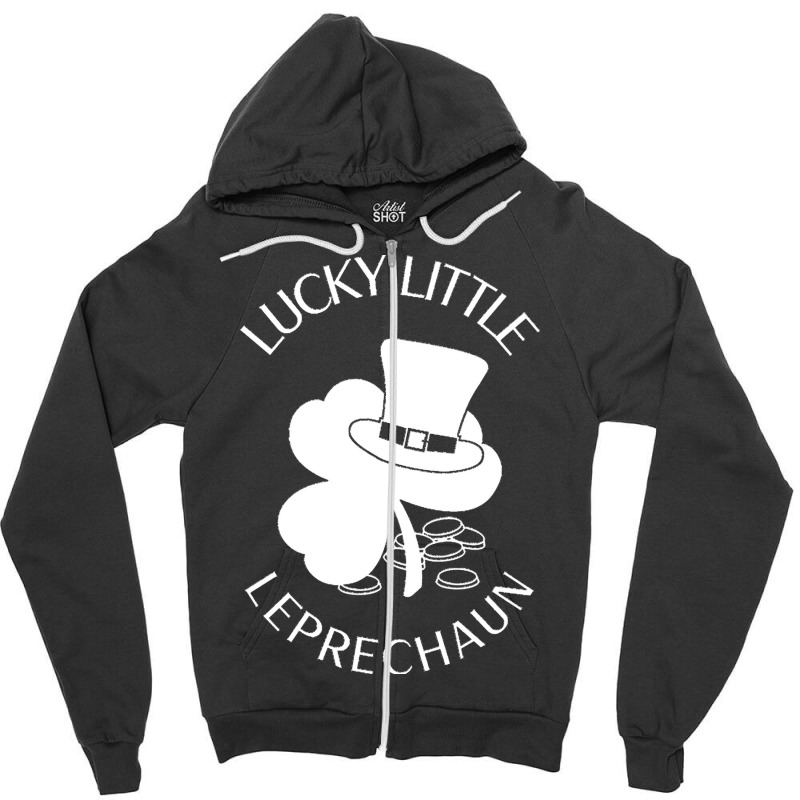 Kids St Patricks Day T  Shirt Kids Boys St Patrick's Day Shamrock Luck Zipper Hoodie | Artistshot