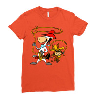 Quick Draw Mcgraw And Baba Looey Ladies Fitted T-shirt | Artistshot