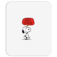 Peanuts Best Things In Life Are Free Mousepad | Artistshot