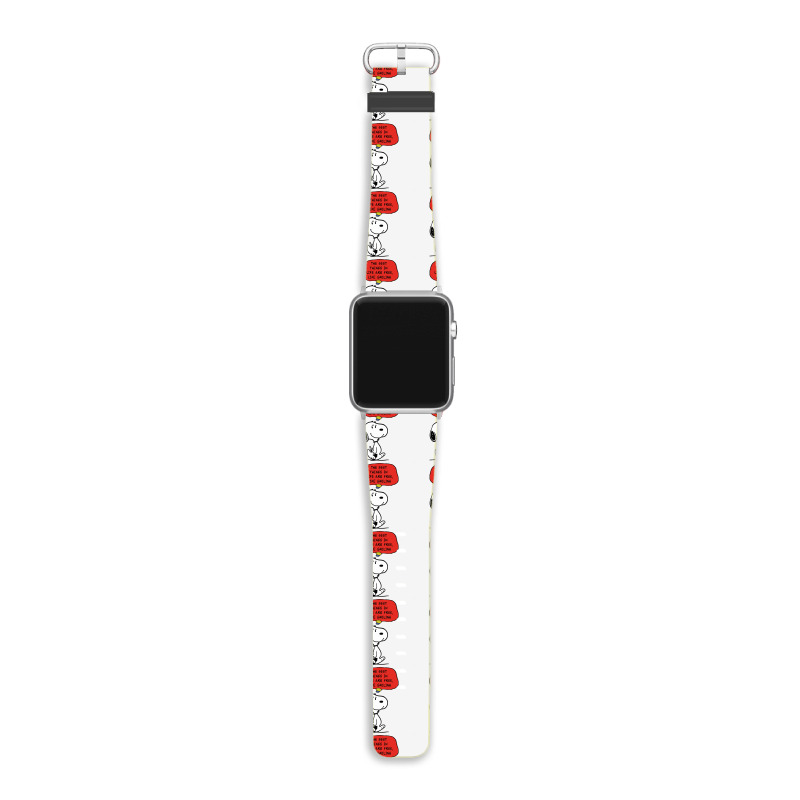 Peanuts Best Things In Life Are Free Apple Watch Band | Artistshot