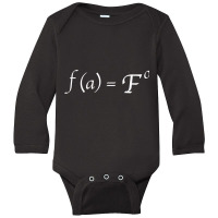 Fafo Math Equation Long Sleeve T Shirt Long Sleeve Baby Bodysuit | Artistshot