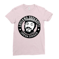 Pavarotti Ladies Fitted T-shirt | Artistshot