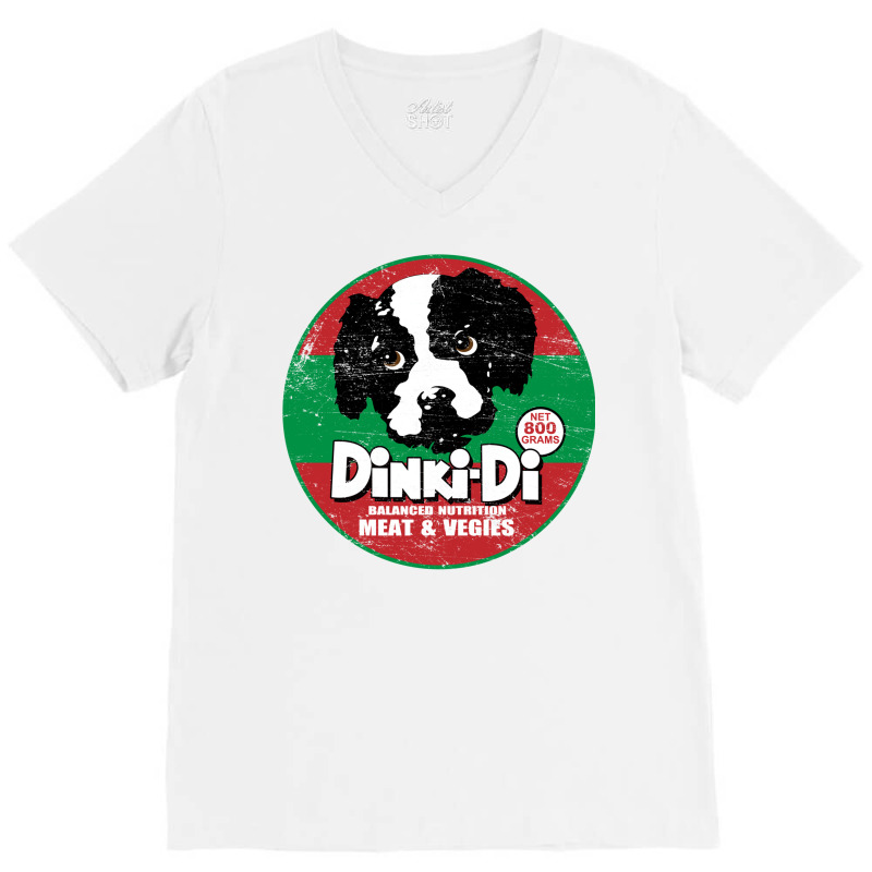 Dinki Di Dog Food V-neck Tee | Artistshot