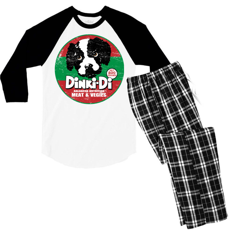 Dinki Di Dog Food Men's 3/4 Sleeve Pajama Set | Artistshot