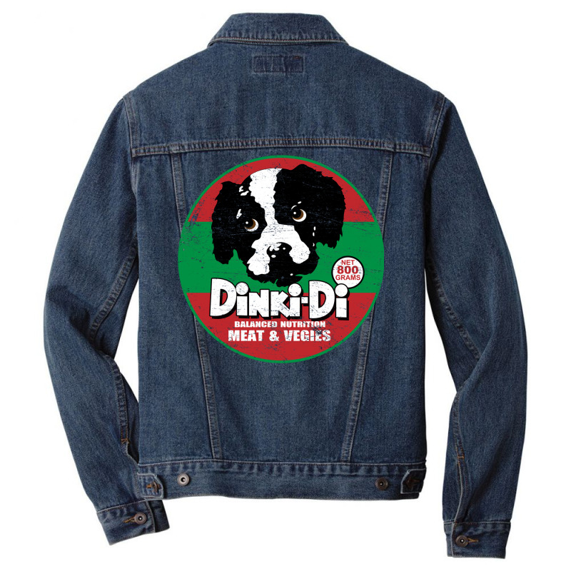 Dinki Di Dog Food Men Denim Jacket | Artistshot