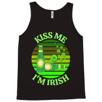 Kiss Me Im Irish T  Shirtkiss Me I’m Irish T  Shirt (6) Tank Top | Artistshot