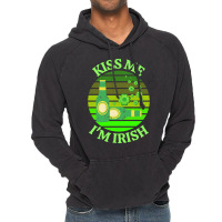 Kiss Me Im Irish T  Shirtkiss Me I’m Irish T  Shirt (6) Vintage Hoodie | Artistshot