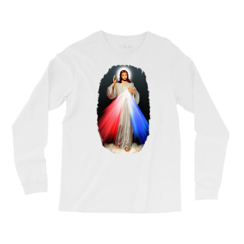 Divine Mercy Long Sleeve Shirts | Artistshot