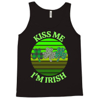 Kiss Me Im Irish T  Shirtkiss Me I’m Irish T  Shirt (8) Tank Top | Artistshot