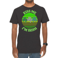 Kiss Me Im Irish T  Shirtkiss Me I’m Irish T  Shirt (8) Vintage T-shirt | Artistshot