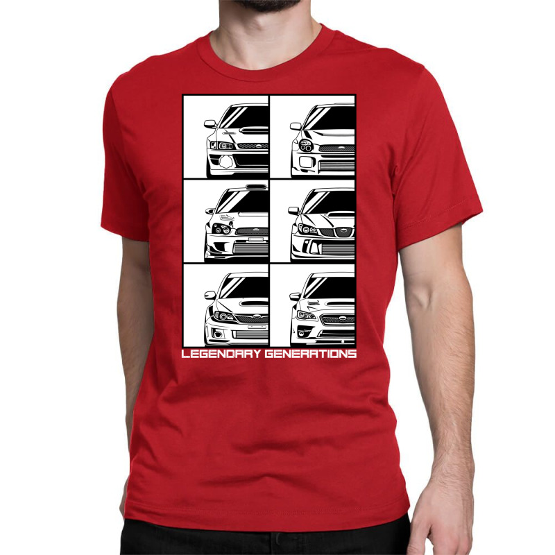 Impreza Generations Classic T-shirt by smorvyayidinl | Artistshot