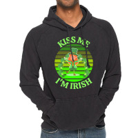 Kiss Me Im Irish T  Shirtkiss Me I’m Irish T  Shirt (9) Vintage Hoodie | Artistshot