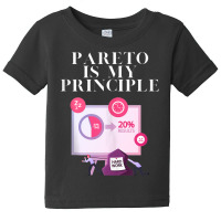 Pareto Is My Principle Tank Top Baby Tee | Artistshot