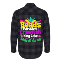 Beads Parades Crawfish King Cake Mardi Gras Premium T Shirt Flannel Shirt | Artistshot