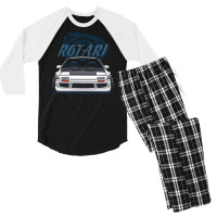 Rotary Rx7 Fc Men's 3/4 Sleeve Pajama Set | Artistshot