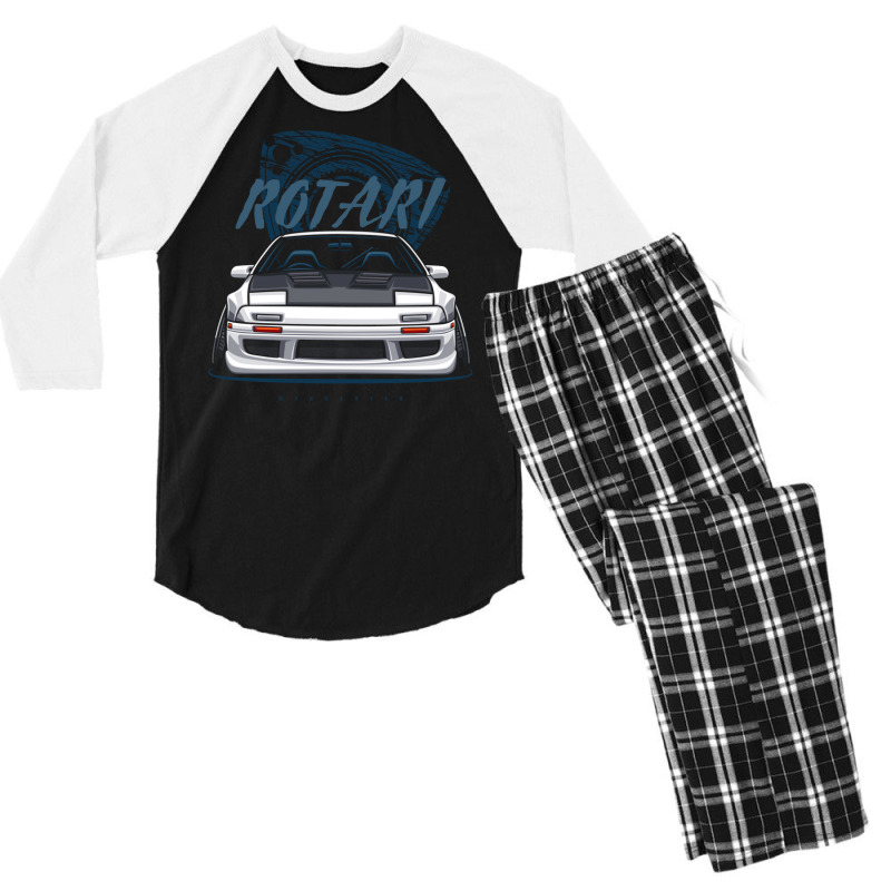 Rotary Rx7 Fc Men's 3/4 Sleeve Pajama Set | Artistshot