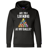 Billiards Cool Pool Game Balls Joke Lover Champion Hoodie | Artistshot