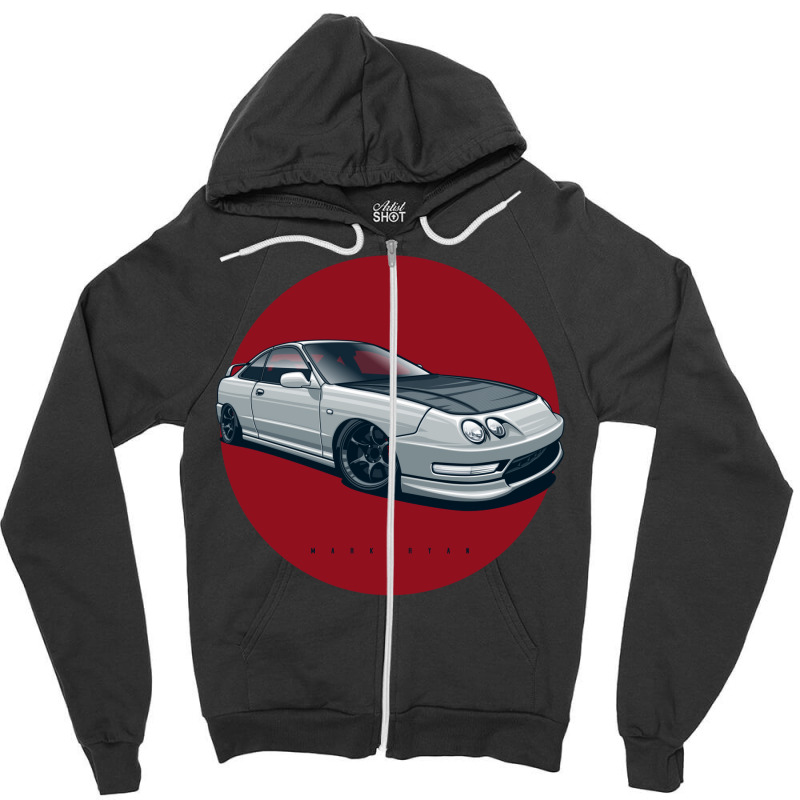 Integra Type R Zipper Hoodie by smorvyayidinl | Artistshot