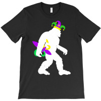 Mardi Gras Bigfoot T  Shirt Mardi Gras Carnival Bigfoot New Orleans Ca T-shirt | Artistshot